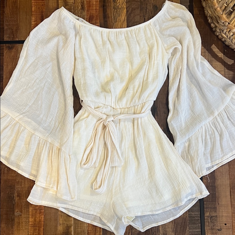 Altar'd State Cream Romper